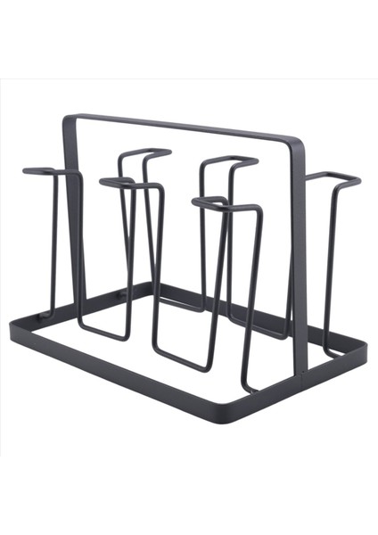 6 Bardak Stant Tutucu Kurutma Rafı Mutfak Su Bardağı Rafı Ev Asılı Drenaj Depolama Rafı Aksesuarları (Yurt Dışından) modelleri