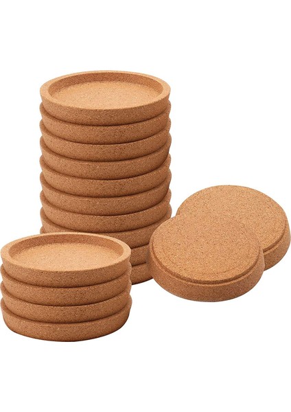 Içecekler Için Yuvarlak Bardak Altlıkları 4 Inç Emici Yuvarlak Ofis Evde Veya Yazlık Gözlükler Fincanında Çoğu Tür Kupa Için (Yurt Dışından)