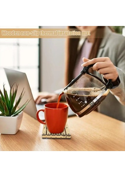 Içecekler Için Ahşap Bardak Altlıkları Kahve Bardak Altlıkları Ahşap Bardak Altlıkları Dekoratif Bardak Bardak Altlık (Yurt Dışından) fırsatları