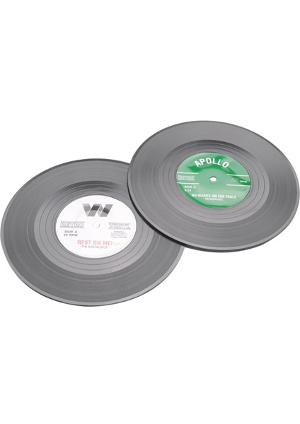 12 Adet / Set Eğirme Retro Vinil Disk Içecek Bardak Altlıkları (Yurt Dışından) fırsatları