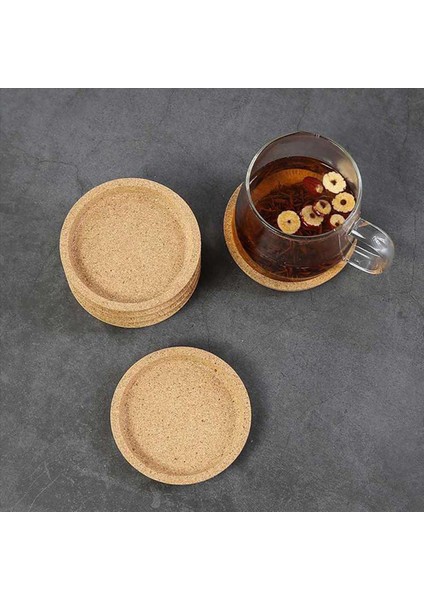 32 Paket Cork Bardak Altlıkları 4 Inç Emici Isıya Dayanıklı Yuvarlak Bardak Altlıkları Ofis Veya Evde Çoğu Tür Kupa Için (Yurt Dışından) fırsatları