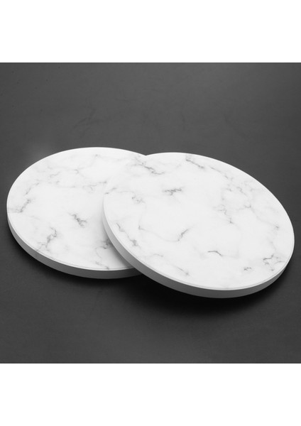 Tutucu ile Set 12 Set Kupa Mermer Tarzı Bardak Altlıkları Için Emici Bardak Altlıkları 4 Inç (Yurt Dışından) fırsatları