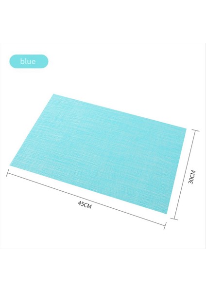 Placemats Set 6 Yıkanabilir Silinebilir Yer Paspaslar Için Mutfak Masası Isıya Dayanıklı Kayma Masası Mats-E (Yurt Dışından) modelleri