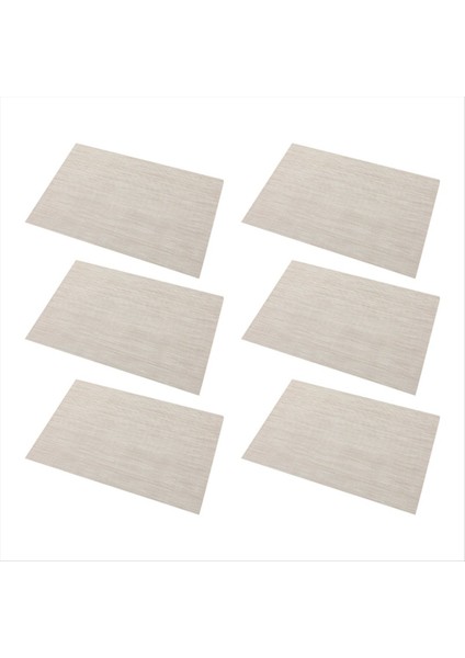 Placemats Set 6 Yıkanabilir Silinebilir Yer Paspasları Için Mutfak Masası Isıya Dayanıklı Kayma Masası Mats-C (Yurt Dışından) fiyatları