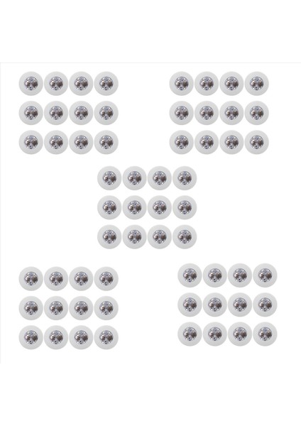 LED Coaster 60 Pack Light Up Coasters LED Şişe Işıkları LED Çıkartma Coaster Diskleri Flash Işık Up Kupası Için Işık (Yurt Dışından)