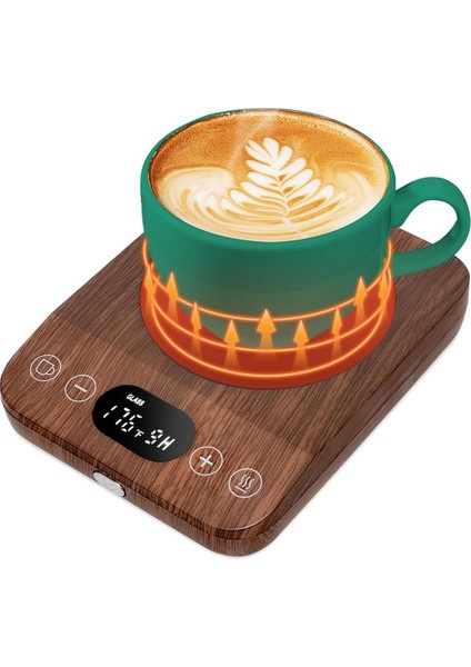 Coffee Super Isperi Otomatik Açma/kapalı Yükseltme -9 Sıcaklık Ayarı 1-9 Zamanlayıcı Ab Fişi ile Masa Için Daha Sıcak (Yurt Dışından)
