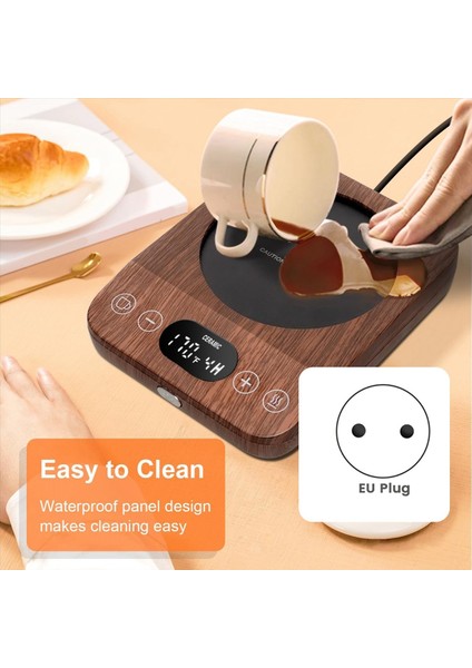 Coffee Super Isperi Otomatik Açma/kapalı Yükseltme -9 Sıcaklık Ayarı 1-9 Zamanlayıcı Ab Fişi ile Masa Için Daha Sıcak (Yurt Dışından) fırsatları