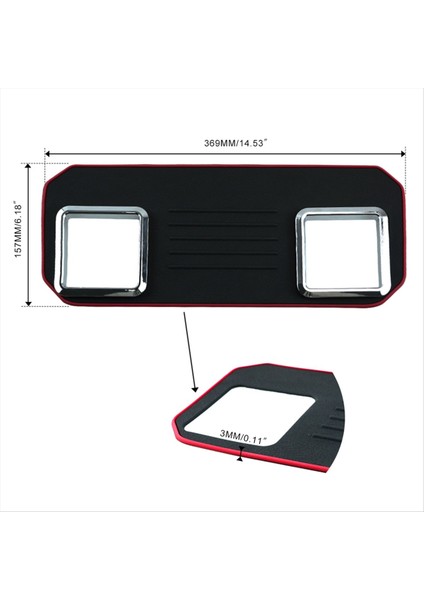 Toyota Ferah Tank Daihatsu Uzun Boylu Subaru Justy Araba Koltuğu Arka Masa Kaymaz Bardak Paspas Bardağı Tutucu Halka Kiti (Yurt Dışından) fiyatları