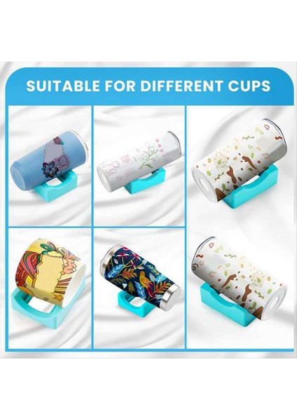 Tumblers Için Fincan Beşiği Vinil Çıkartmalar Için Silikon Bardak Tutucu Tumbler Beşik Yerleşik Yuvası Keçe Kenar Squeegee (Yurt Dışından) fiyatları