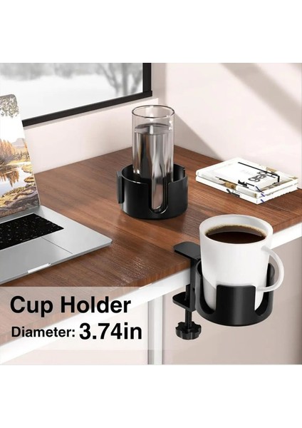 Masa Bardağı Tutucu Içecek Tutucu Kelepçe Masası Organizatör Üzerinde Güçlü Çıkarılabilir Klip (Yurt Dışından) modelleri