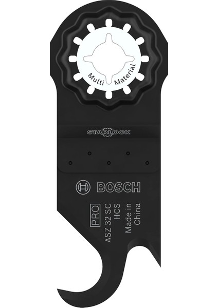 1x Pro Asz 32 Sc Bıçağı (Çatı Keçesi, Halı, Genişlik 24 Mm, Professional Aksesuar Çok Fonksiyonlu Makine)