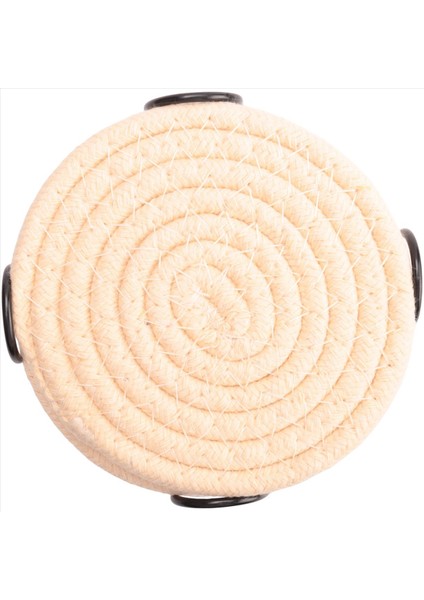 8 Adet Tutucu ile Bardak Altlıkları Içecekler Için 4 Renk Emici Bardak Altlığı Ev Dekorasyonu Için Pamuk Dokuma Coaster Set (Yurt Dışından) modelleri