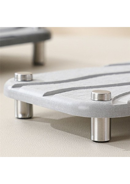 Ev Lavabo Kutusu Oluklu Paslanmaz Çelik Ayaklar Kauçuk Alt Su Emici Taş Beyaz Için Kullanılır (Yurt Dışından) indirimleri