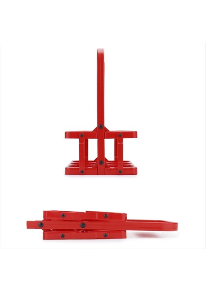 Katlanabilir Plastik Içecek Taşıyıcı 2 Paket Kırmızı Içecek Taşıyıcı Bardak Tutucu Içecek Kahve Birası Dağıtım Tutucu Yeniden Kullanılabilir (Yurt Dışından) modelleri