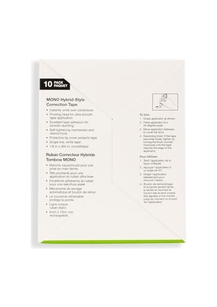 Mono Hibrit Düzeltme Bandı 10/paket, 16"X394" fiyatları