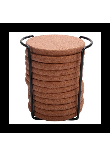 36X Cork Coasters Dudaklı Içecekler Için Emici Kalın Rustik Sak Tutucu Isı ve Suya Dayanıklı En Iyi Yeniden Kullanılabilir (Yurt Dışından) fırsatları