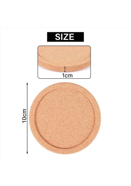 36X Cork Coasters Dudaklı Içecekler Için Emici Kalın Rustik Sak Tutucu Isı ve Suya Dayanıklı En Iyi Yeniden Kullanılabilir (Yurt Dışından) indirimleri