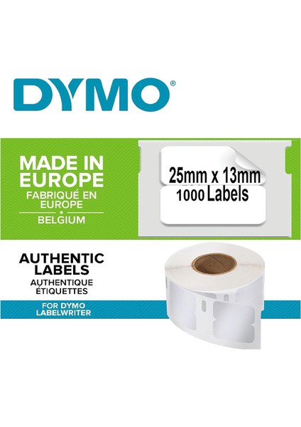 S0722530, Lw Çok Amaçlı Etiket, (25X13 Mm) 1000 Etiket/paket - (11353 )