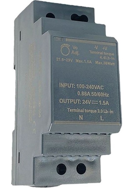 Hdr-30-24 Ultra Ince Adım Şekli Dın Demiryolu Güç Kaynağı Kısa Devre Koruma LED Dc 24V 1 5A&#39 Da Güç Için Gösterge (Yurt Dışından) fiyatları