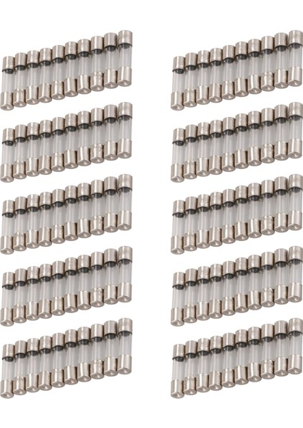 100PCS 250V 0 2A 200MA Hızlı Hızlı Darbe Cam Sigortalar 5mm x 20MM (Yurt Dışından)