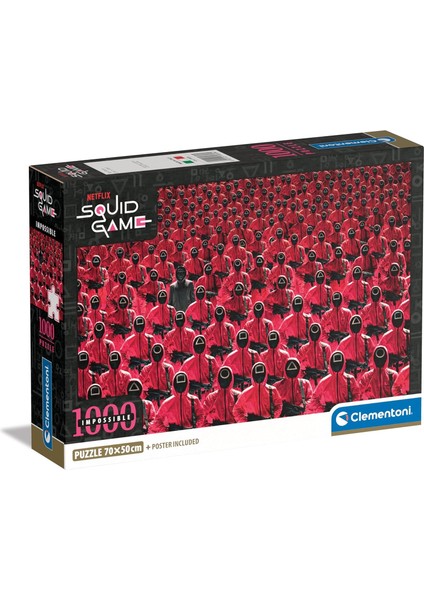 1000 Parça Squid Game Puzzle Impossible (Compact Box)