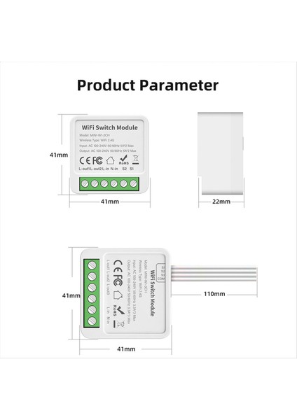 4 Yollu Açma/kapama Anahtarı Grafiti Akıllı Wifi Akıllı 4 Yollu Açık/kapama Anahtarı Mini Gizli Kutu Anahtarı (Yurt Dışından) indirimleri