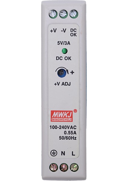 2x Mdr-20 5V 20W Dın Demiryolu Güç Kaynağı Ac-Dc Sürücü Voltaj Regülatör Güç Suply 110V 220V (Yurt Dışından) fırsatları