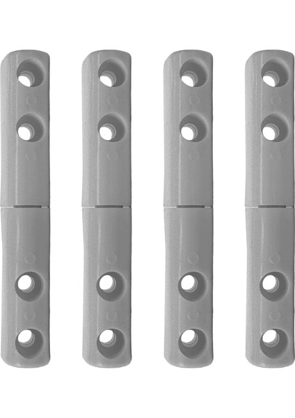 Sineklik ve Kombi Dolabı Kapakları Için Plastik Menteşe 4lü Beyaz