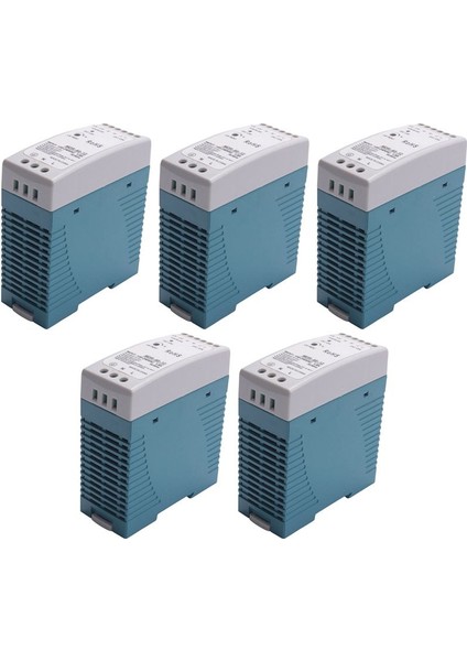5x Mdr-60 12V 60W Dın Demiryolu Güç Kaynağı Ac-Dc Sürücü Voltaj Regülatör Güç Suply 110V 220V (Yurt Dışından)