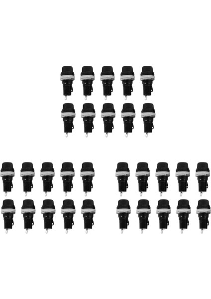 30 Adet Elektrik Paneli Monte Edilmiş 5 x 20MM Sigorta Tutucusu (Yurt Dışından)