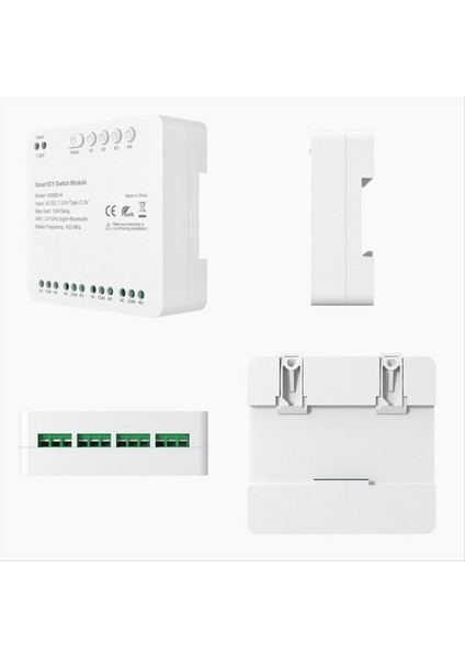 Tuya Wifi 4 Kanal Switch Modülü 85-250V Rf 433 Uzaktan Kumanda Rölesi Dıy Modülü Alexa Google Home Alice ile (Yurt Dışından) indirimleri
