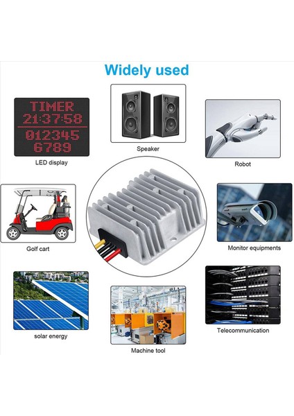 2x Dcdc Dönüştürücü Voltaj 48V - 12V 10A 120W Voltaj Dönüştürücü Su Geçirmez Buck Transformatör Güç Kaynağı (Yurt Dışından) indirimleri