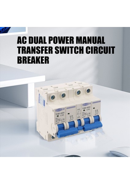 Tomzn 2p+2p Mts Tomzn Ac Çift Güç Kılavuzu Aktarım Anahtarı Devre Kesici Mcb 50Hz/60Hz 40A (Yurt Dışından) indirimleri