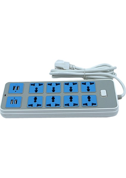 4 USB ve 8 Outlet Ports ile Power Strip Surge Koruyucu 6 5 Feet Uzatma Kablosu 3000W 10A Home Dorm-Abd Fişi Için (Yurt Dışından) indirimleri