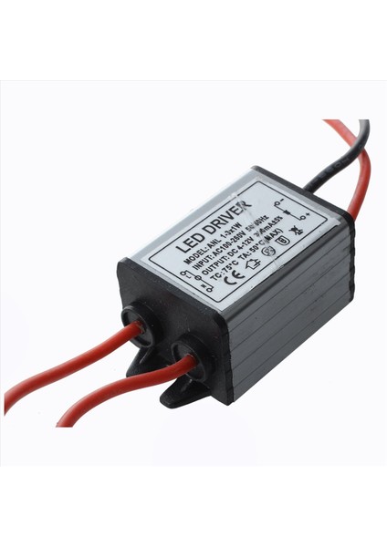3x 3W LED Lamba Sürücüsü Elektrik Transformatörü 85V - 265V (Yurt Dışından) fırsatları