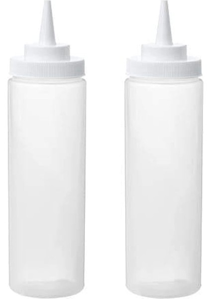 Grılltıder Sıkma Şişesi, 2'li Paket [plastik/şeffaf]