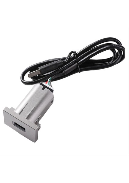 Ford Focus 2 Mk2 2009-2011 Aksesuarları Için 12V/24V Gümüş Araç USB Araç Aracı Adaptör Sesli Radyo U-Disk Aksesuarları (Yurt Dışından)