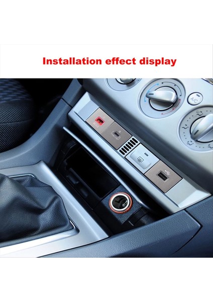 Ford Focus 2 Mk2 2009-2011 Aksesuarları Için 12V/24V Gümüş Araç USB Araç Aracı Adaptör Sesli Radyo U-Disk Aksesuarları (Yurt Dışından) modelleri