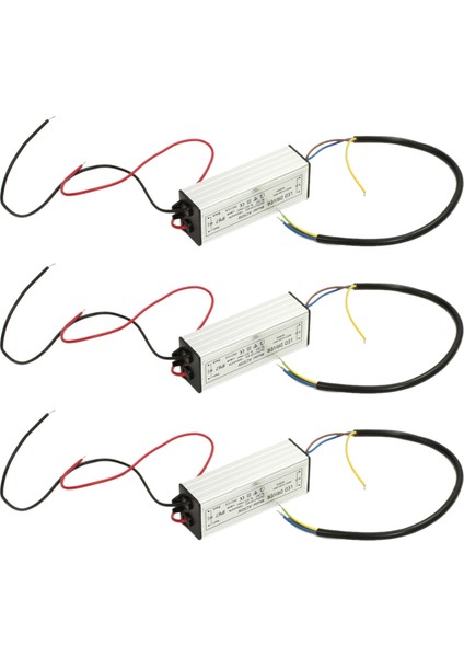 3x Transformatör Sürücü LED Lamba Transformatörleri 50W Su Geçirmez DC25-40V 1500MA (Yurt Dışından)