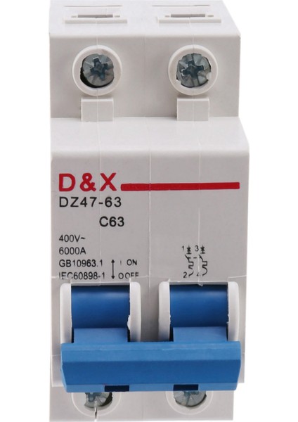 4x 2p 63A AC400V Mcb Güneş Enerjisi Fotovoltaik (Pv) Solar Ac Devre Kesici (Yurt Dışından) fiyatları