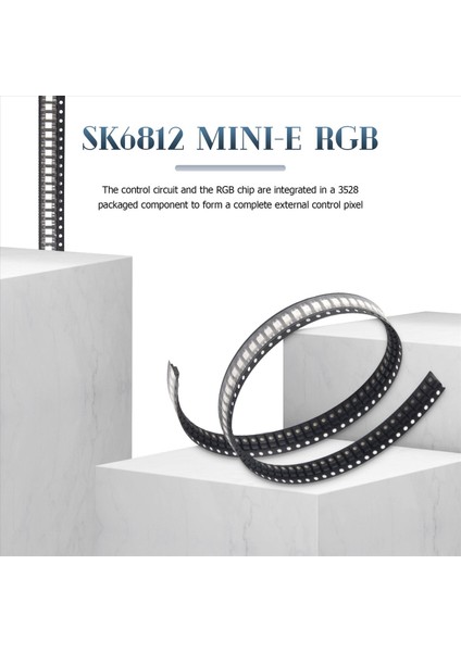 100PCS SK6812 Mini-E Rgb (Benzer WS2812B) SK6812 3228 Smd Piksel LED Çip Ayrı Ayrı Adreslenebilir Tam Renk Dc 5V (Yurt Dışından) fiyatları