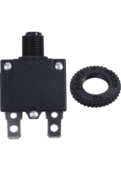 Ac 125/250V 10A Devre Kesici Termal Aşırı Yük Koruyucusu Siyah (Yurt Dışından) fiyatları