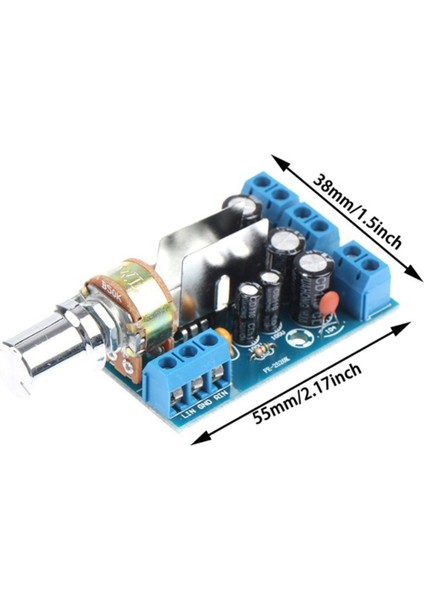 TEA2025B Power Amplifikatör Ses Kart 2 0 Channrl Mini Amplifikatör Stereo Amp 3WX2 Ev Ses Tiyatrosu (Yurt Dışından) fırsatları