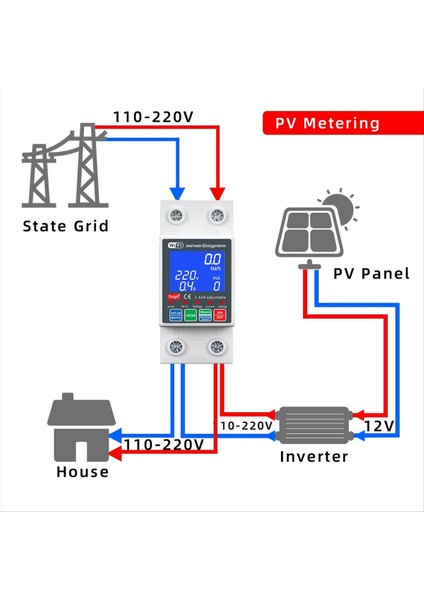 Yeni WTDZW-63A/N Akıllı Pv Devre Kesici Tuya 220V Voltaj Akım Sızıntısı Koruma Mcb Otomatik Anahtar 63A Wifi (Yurt Dışından) fiyatları