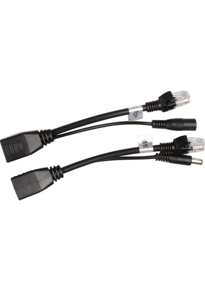 10PCS (5paır) Poe Splitter Poe Anahtar Poe Kablo Adaptör Bant 5V 12V 24V 48V Güç Kaynağı Kablosu 5 5x2 1mm (Yurt Dışından) indirimleri
