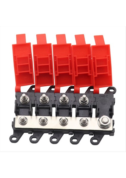 4 Yollu Dağıtım Bloğu 200A Sigorta Tipinde Cıvata Güç Dağıtım Deniz Suv Bdfs Mıdı Sigorta Tutucu Araba Kamyonu Rv (Yurt Dışından)