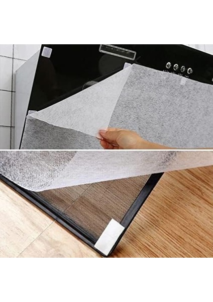 2 Adet Yağ Emici Önleyici Pratik Mutfak Davlumbaz Dayanıklı Yedek Filtre 45X90 cm modelleri
