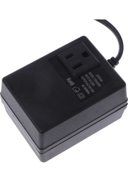 200W Ac 220V Ila 110V Transformatörü Azaltma Seyahat Gücü Ab Fiş Adaptörü (Yurt Dışından) fiyatları