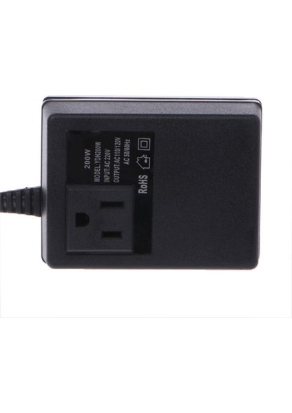 200W Ac 220V Ila 110V Transformatörü Azaltma Seyahat Gücü Ab Fiş Adaptörü (Yurt Dışından) modelleri