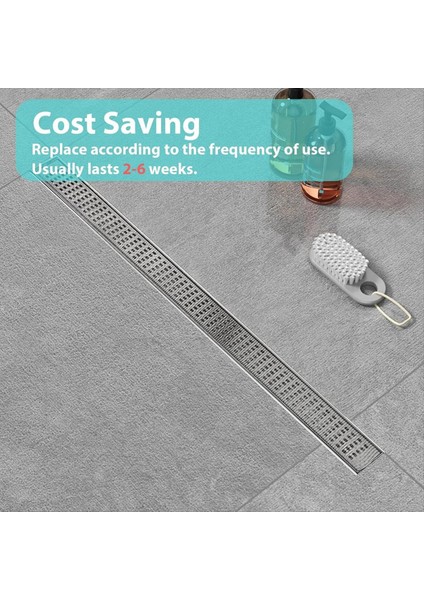 Tek Kullanımlık Saç Yakalayıcı Duş Drenaj Örtü Çıkartmaları Diy Duş Drenaj Kapağı Lineer Duş Drenajı Için Saç Yakalayıcı (Yurt Dışından) fiyatları